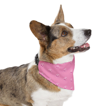 Tennis Ball Pet Bandana Collar