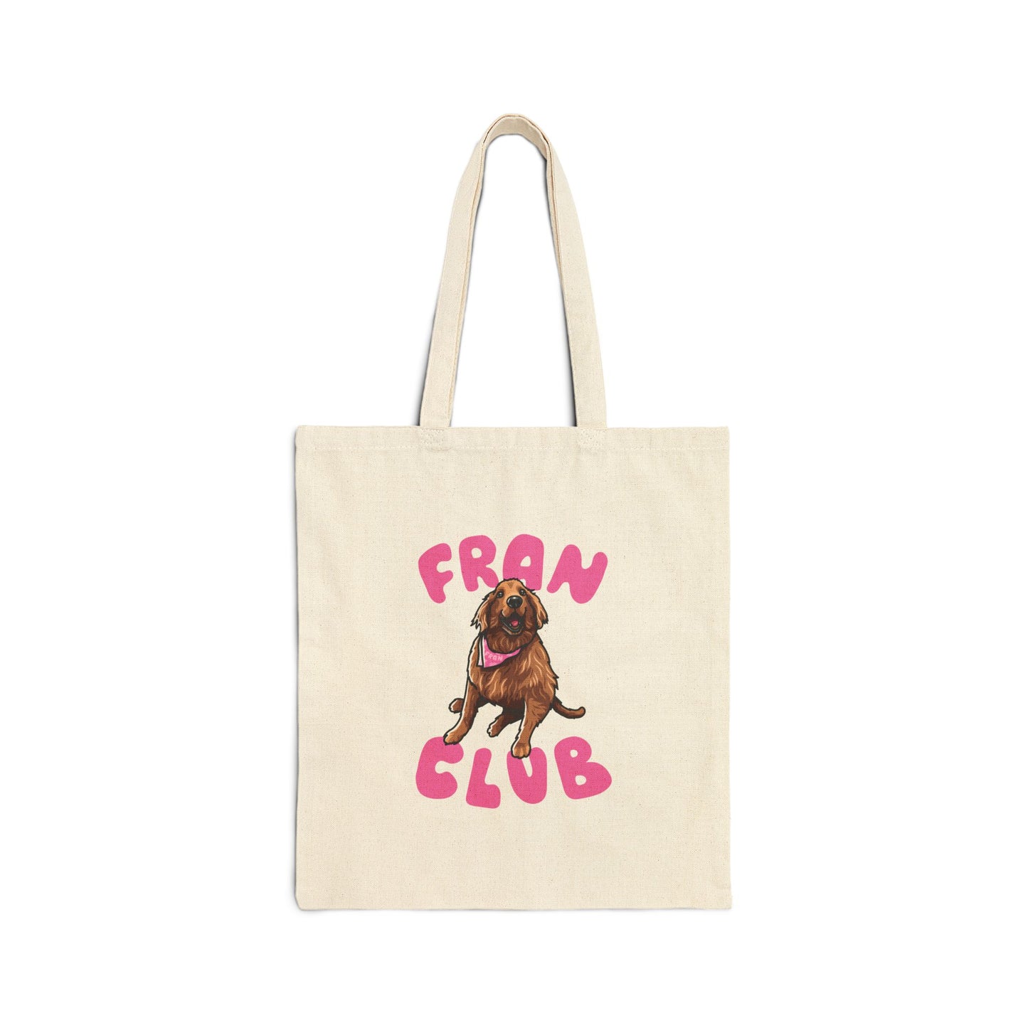 Fran Club Canvas Tote Bag