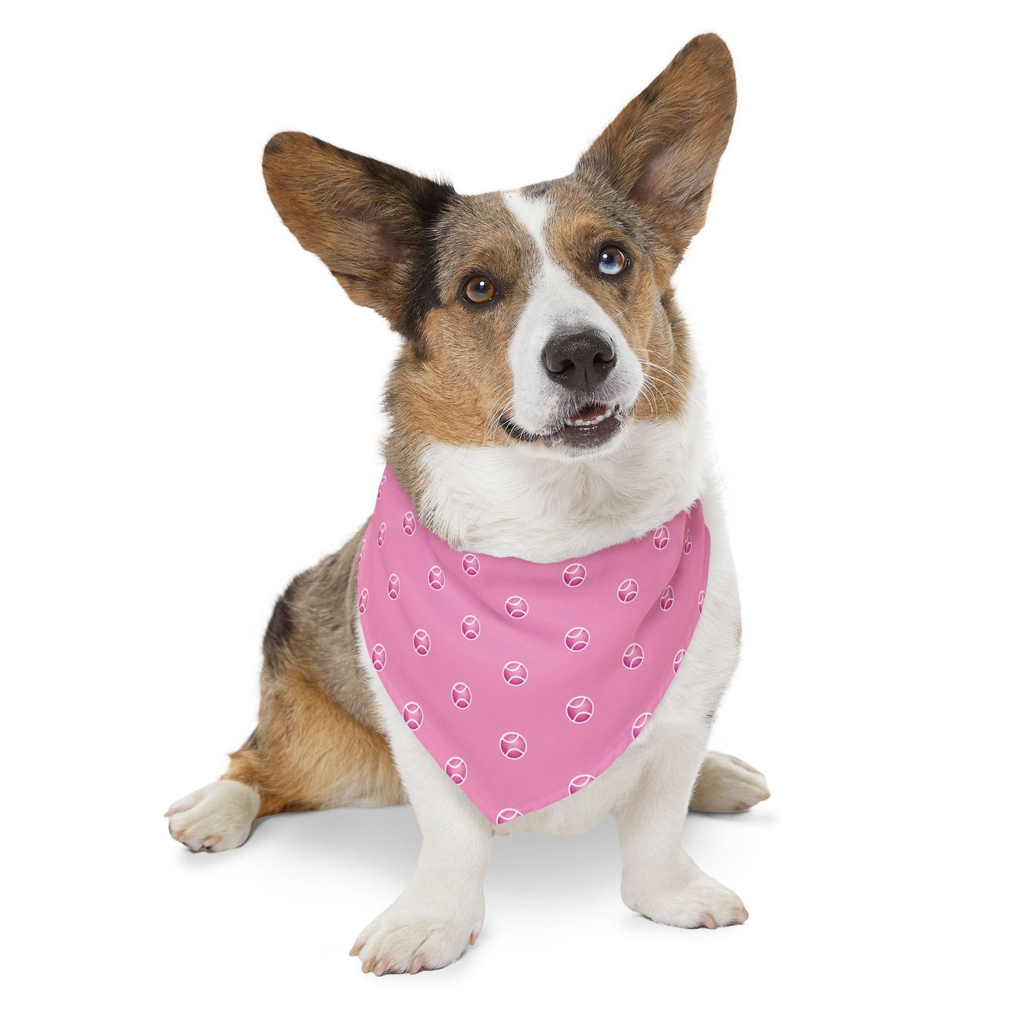 Tennis Ball Pet Bandana Collar