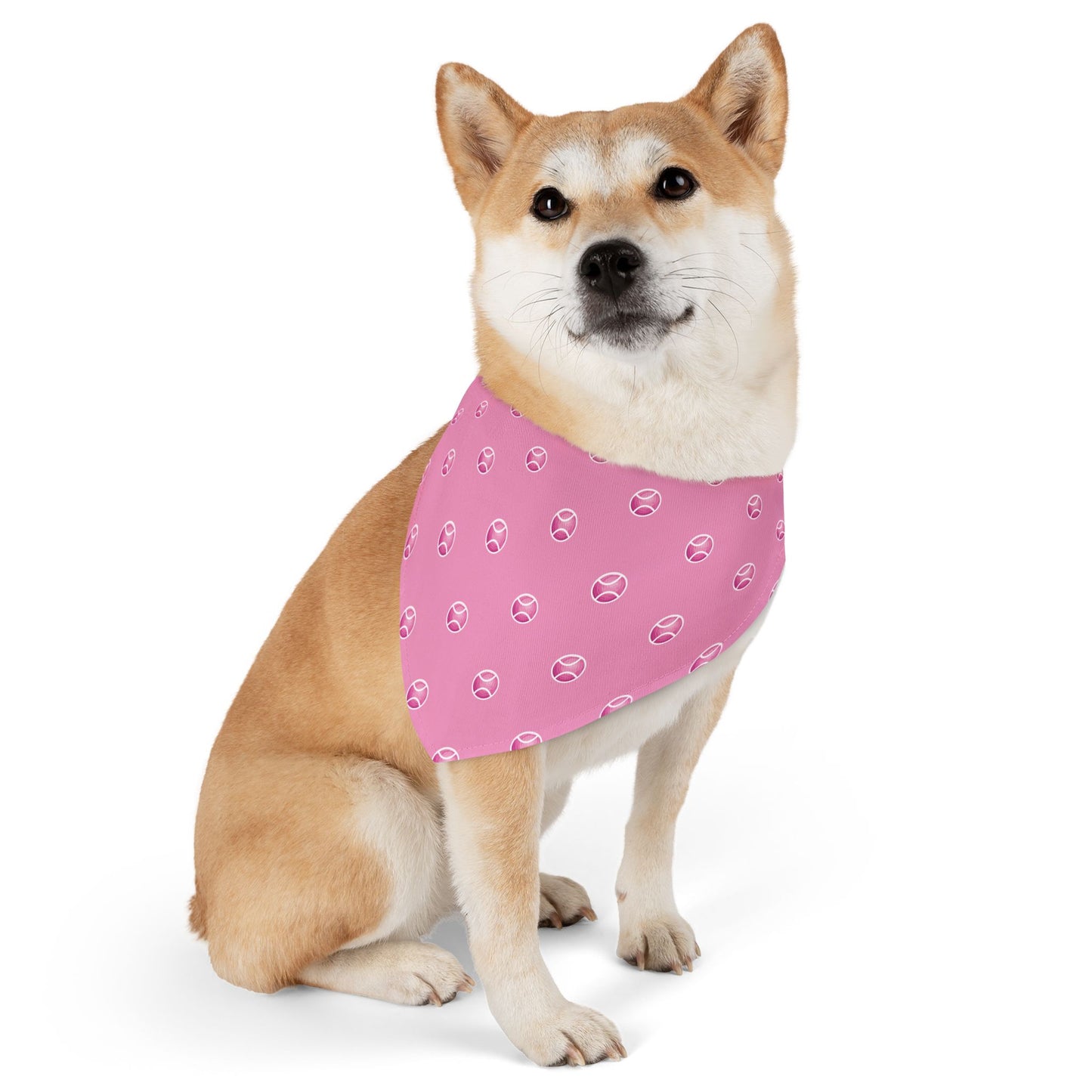 Tennis Ball Pet Bandana Collar
