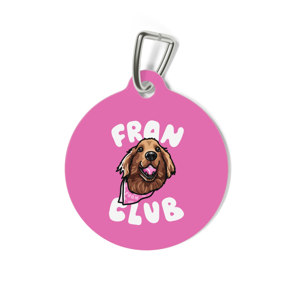 Fight Like Frannie Pet Tag