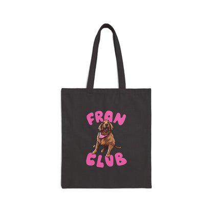 Fran Club Canvas Tote Bag