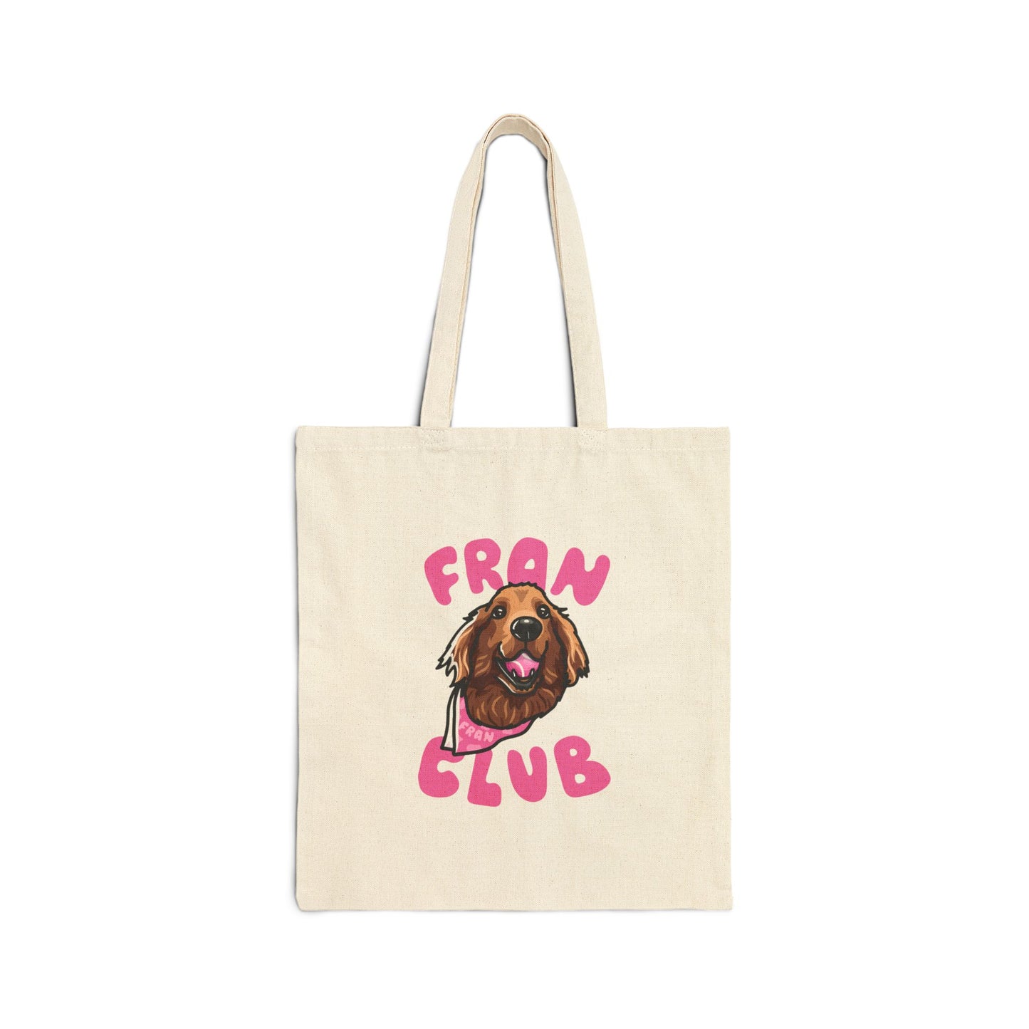 Fran Club Canvas Tote Bag