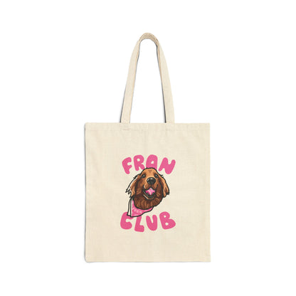 Fran Club Canvas Tote Bag