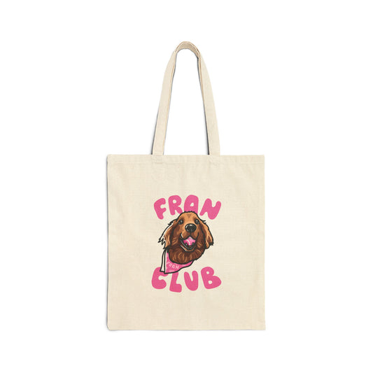 Fran Club Canvas Tote Bag