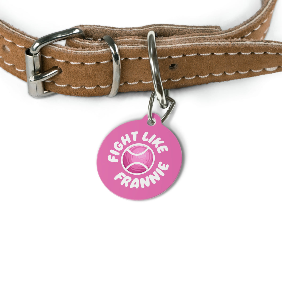 Fight Like Frannie Pet Tag