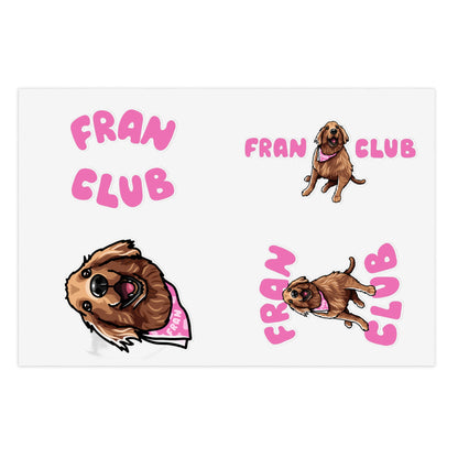 Fran Club Sticker Sheet